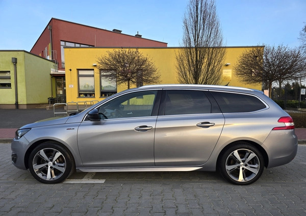 Peugeot 308 cena 44900 przebieg: 174282, rok produkcji 2016 z Płock małe 781